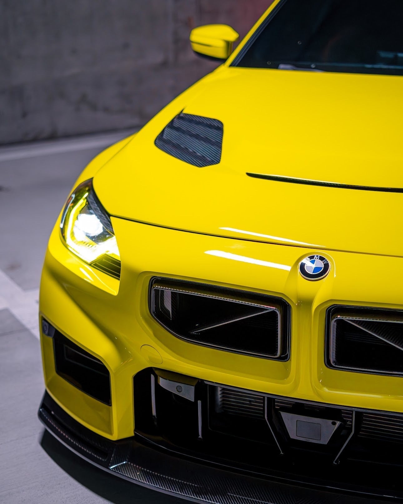 'Carbon Grill 'SQ Style' for BMW M2 G87'