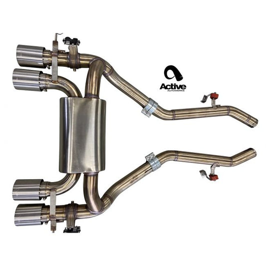 Active Autowerke Aktywny Axle-Back do BMW M3/M4 (G80/G81/G82/G83)