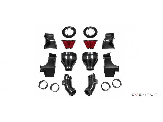Karbonowy układ dolotowy Eventuri do BMW M6 F06/F12/F13