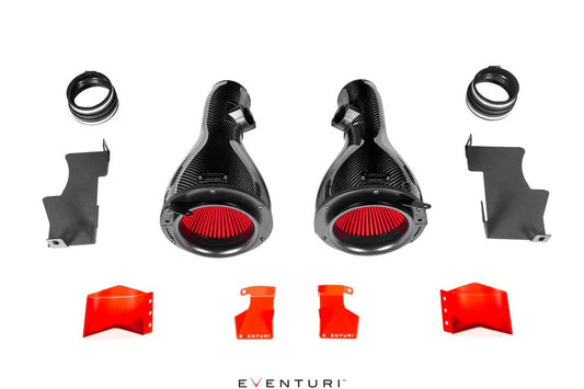 Karbonowy układ dolotowy Eventuri V2 do BMW M5 E60/E61 oraz M6 E63/E64