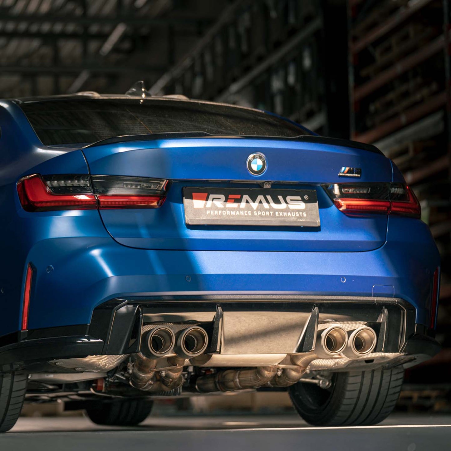 Remus BMW M3/M4 (G80/G81/G82/G83) Axle-Back Exhaust 