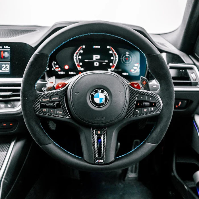 Steering Wheel (Alcantara + Leather) for BMW M2/M3/M4 (G87/G80/G82)