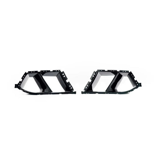 Wloty Przednie 'Performance Style' do BMW M3/M4 (G80/G81/G82/G83) w czarnym połysku
