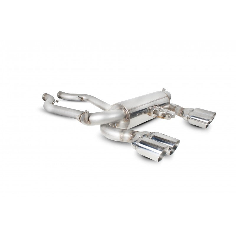 Scorpion exhaust end section for BMW M3 E90/E92/E93