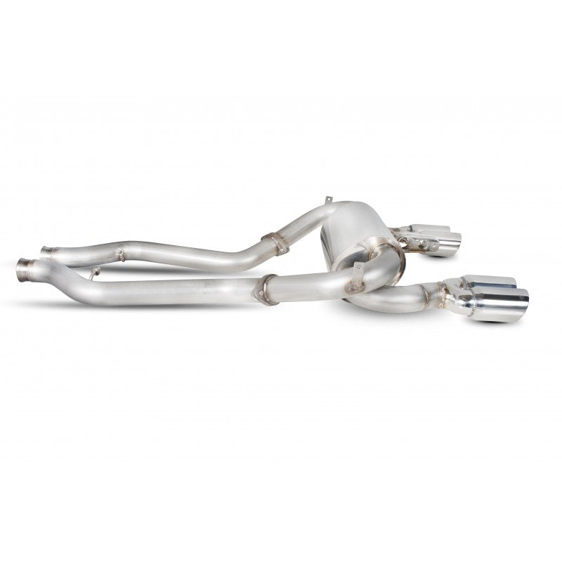 Scorpion exhaust end section for BMW M3 E90/E92/E93