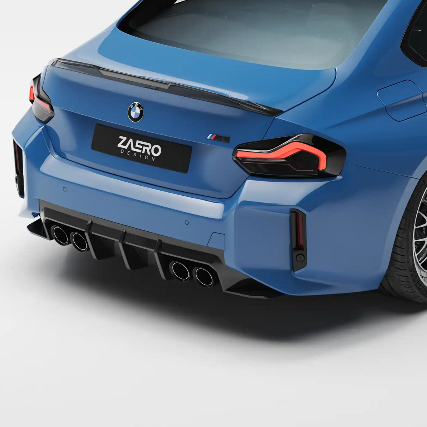 Zaero Design Tylny Dyfuzor EVO-S do BMW G87 M2