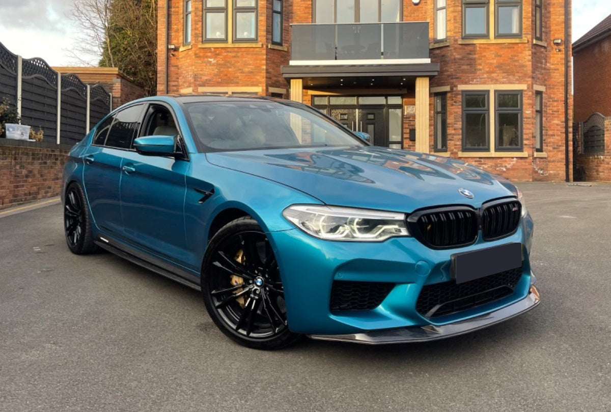 Karbonowy Splitter Przedni 'GTS Style' do BMW M5 F90 PRE-LCI
