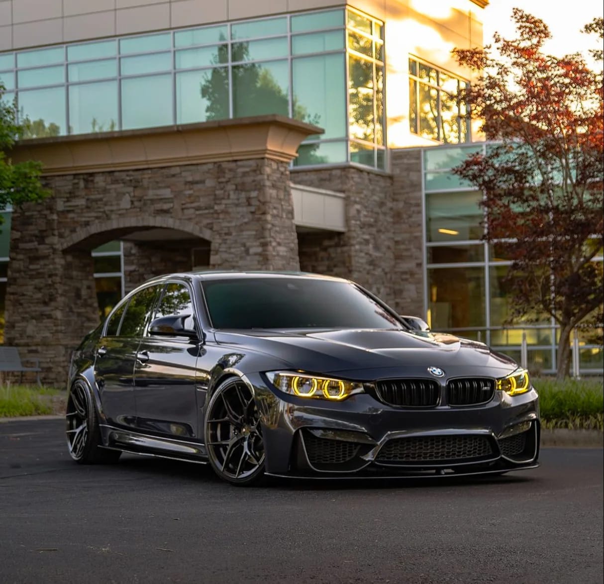 'Performance Style' Carbon Front Splitter for BMW M3/M4 (F80/F82/F83)