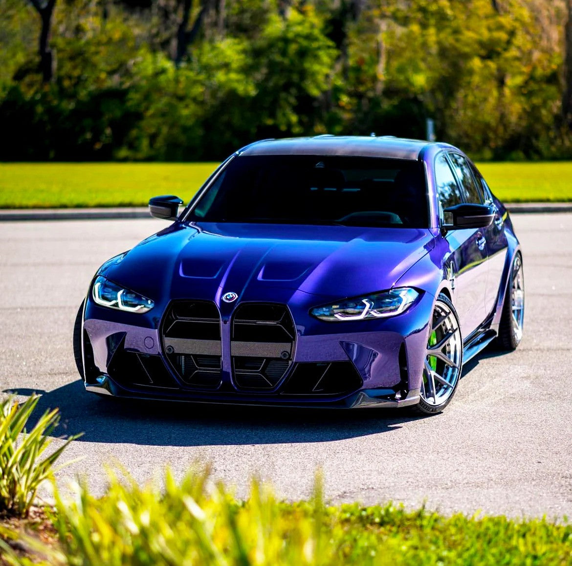 Karbonowy Splitter Przedni 'Performance Style' do BMW M3/M4 (G80/G81/G82/G83)