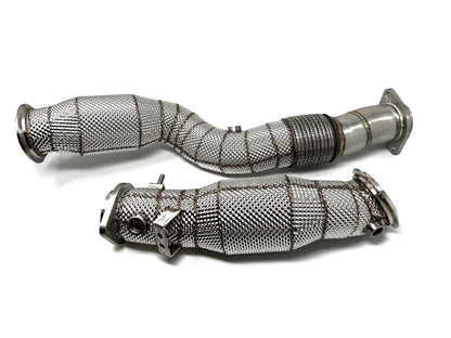 Sporty Downpipe with 200 cpsi catalyst for BMW S58 - M2/M3/M4 (G87/G80/G81/G82/G83)