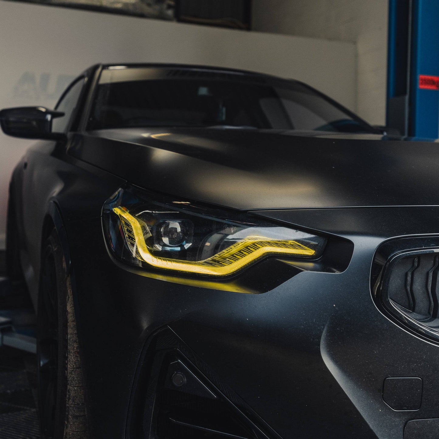 Żółte moduły DRL do BMW M2 G87 oraz Serii 2 G42