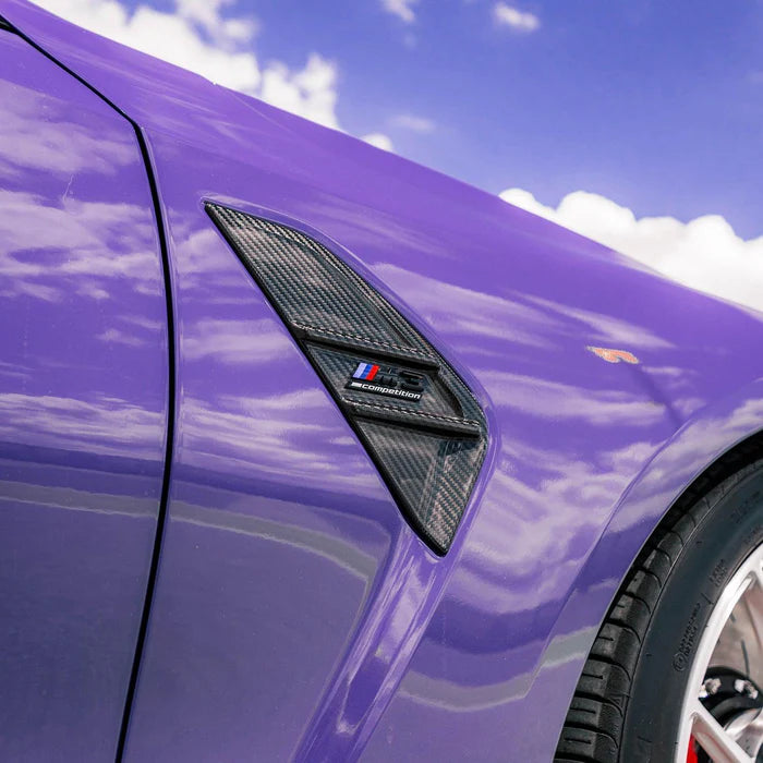 Carbon Fender Badges for BMW M4 (G82/G83)