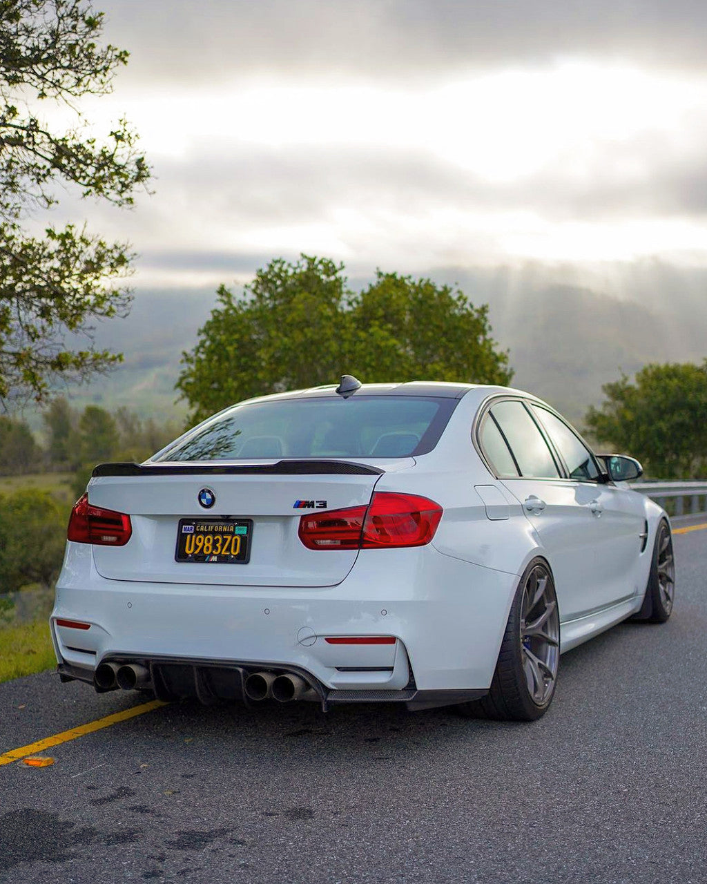 'CS Style' Carbon Spoiler for BMW M3 F80 and Series 3 F30