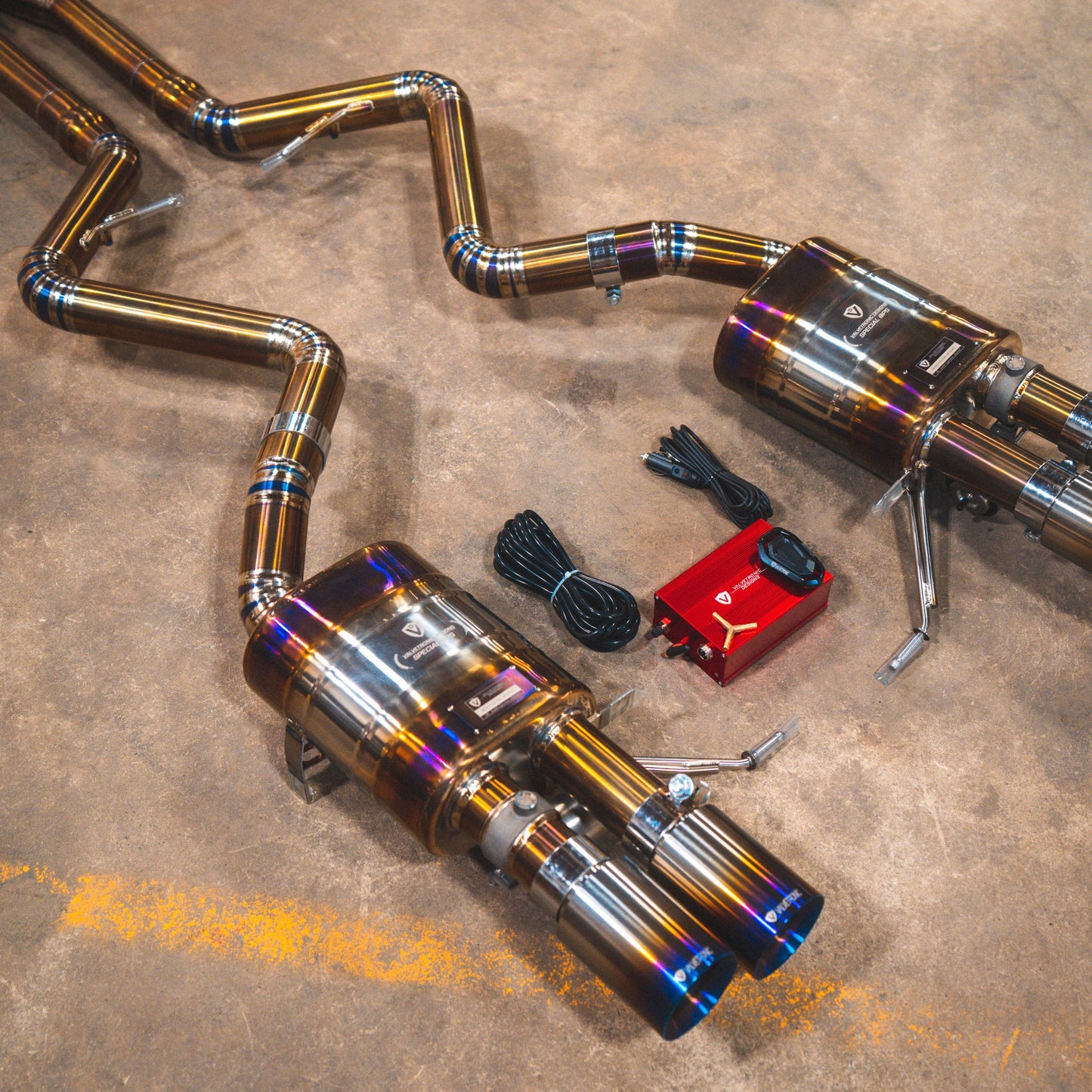 Titanium Exhaust System Valvetronic Designs V2 for BMW M3 (E90/E92/E93)