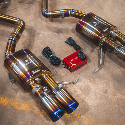 Titanium Exhaust System Valvetronic Designs V2 for BMW M3 (E90/E92/E93)