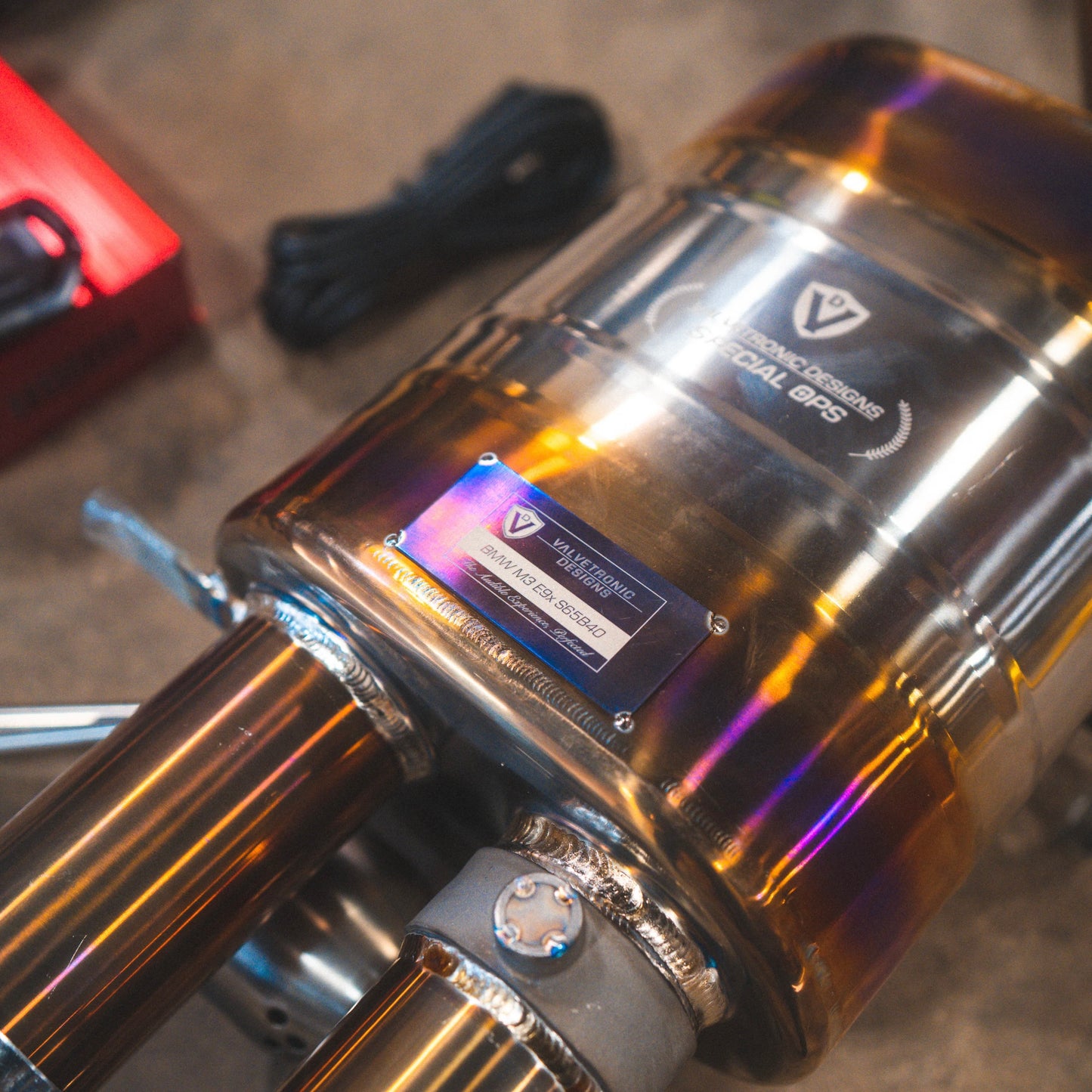 Titanium Exhaust System Valvetronic Designs V2 for BMW M3 (E90/E92/E93)