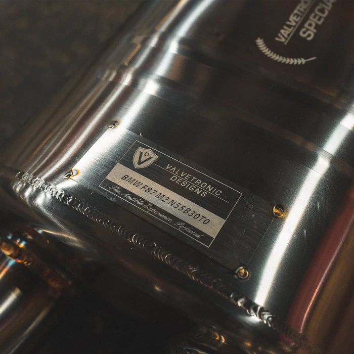 Układ wydechowy Valvetronic Designs do BMW F87 M2 (N55)