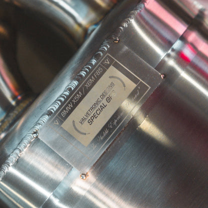 Układ wydechowy Valvetronic Designs do BMW X5M/X6M (F85/F86)