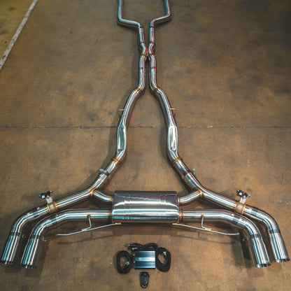 Układ wydechowy Valvetronic Designs do BMW X5M/X6M (F95/F96)