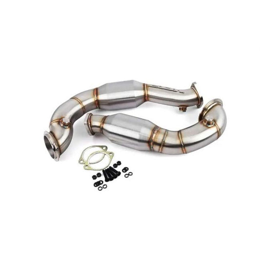 VRSF High Flow Downpipes do BMW N54 135i/335i RWD (200 cpsi)